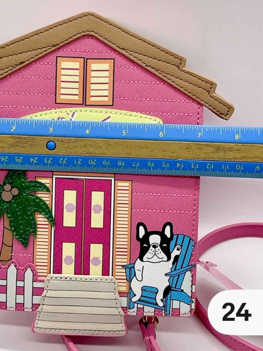Betsey Johnson Dog Beach house Crossbody - Picture 11 of 11